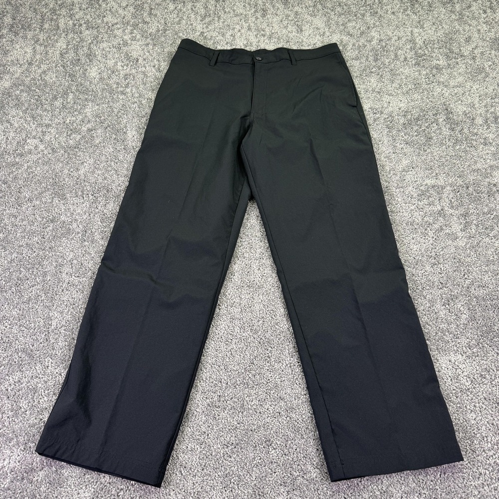 C9 By Champion Dress Pants Mens 36x32 Black Microfiber Business Work Office